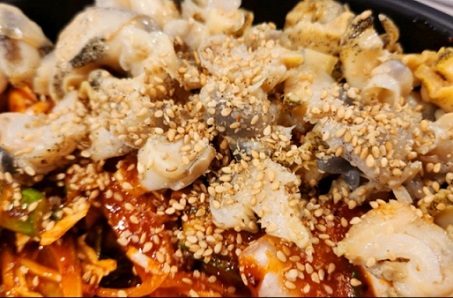 백골뱅이무침