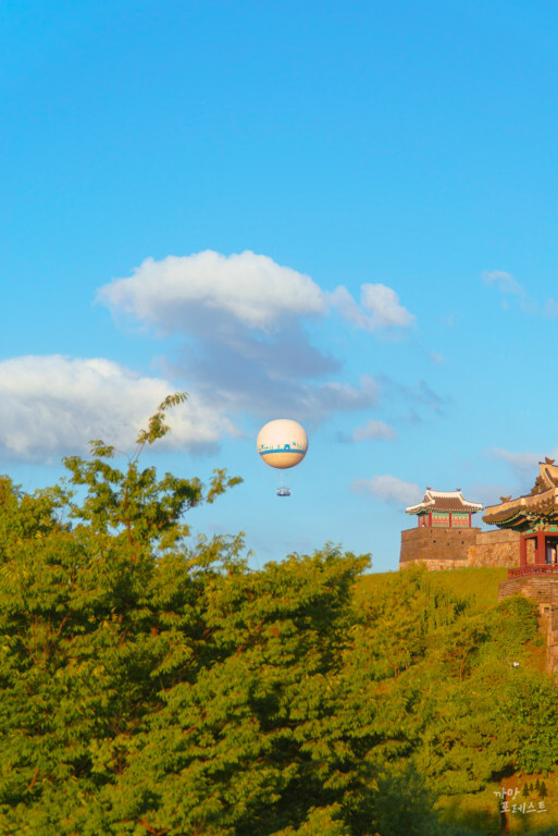 낮에 보는 플라잉수원