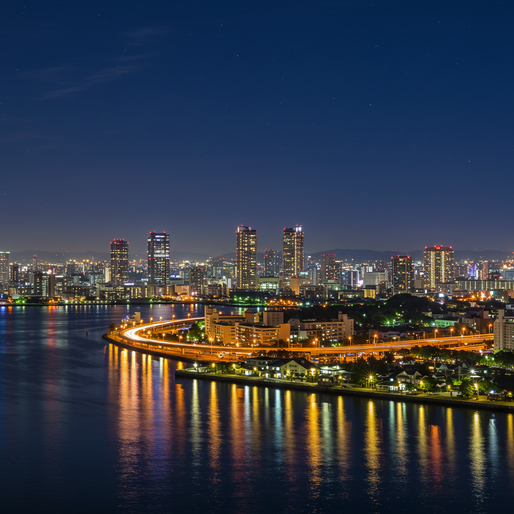 후쿠오카 야경 사진 명소 베스트 5