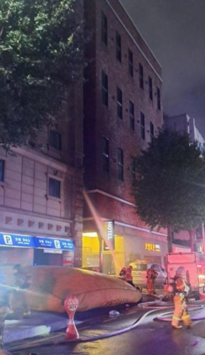 부천 호텔 화재 어디2