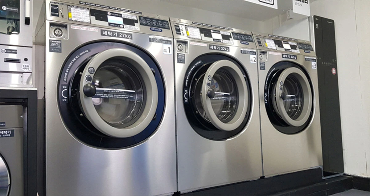 코인빨래방 세탁기
