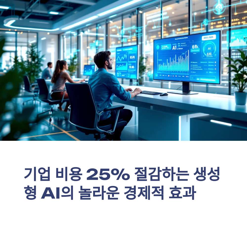 생성형 AI, 기업 비용 절감 썸네일