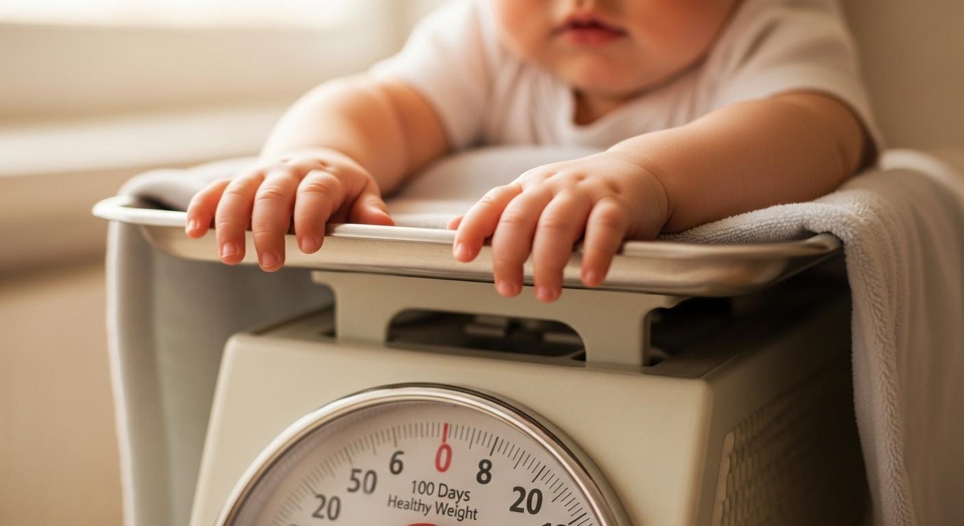 신생아 100일 몸무게
