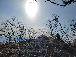 송라산정상