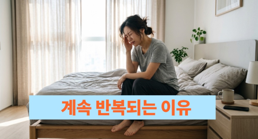 편두통 아침 통증