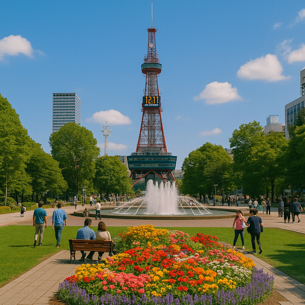 삿포로 오도리공원 관련 사진