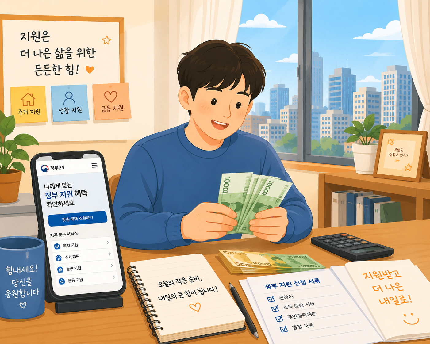 2026년 청년 월세 지원금 신청과 관련된 표현 이미지