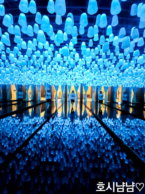 남양주 스파디움24 찜질방 SNS에서 핫한 아트램프 홀