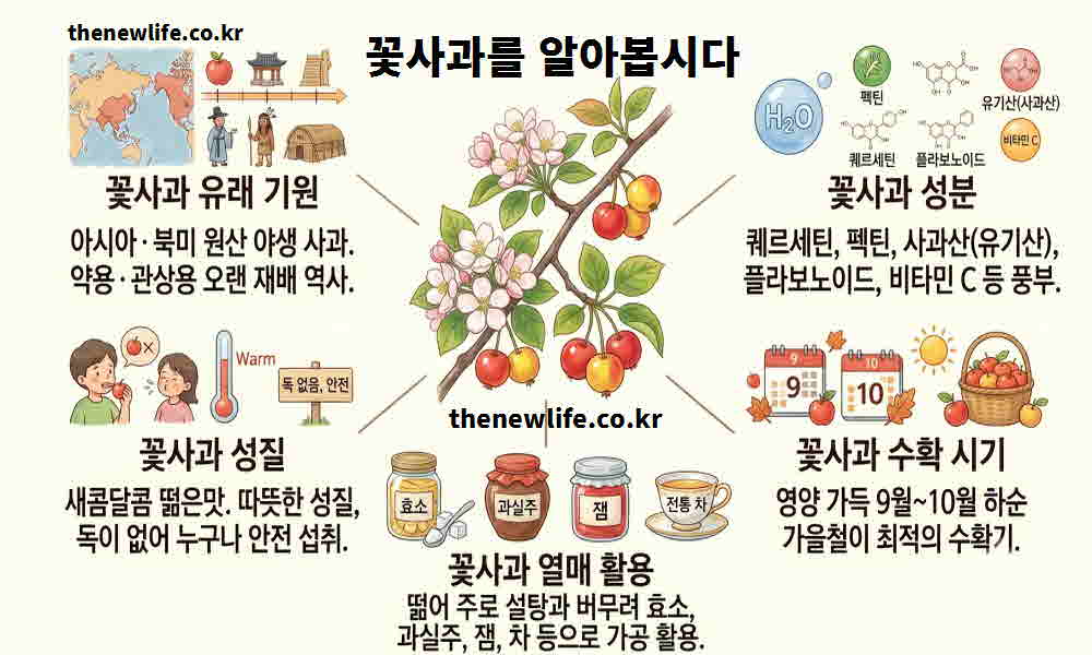 꽃사과 효소 효능 기본정보
