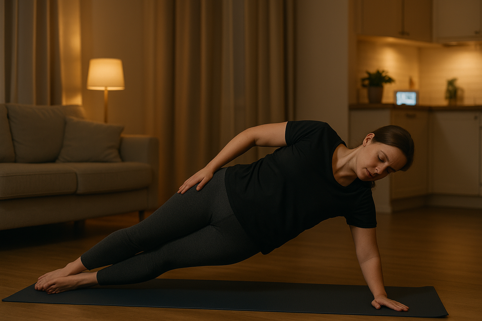 다이어트 홈트 관련 사진.