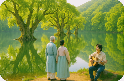 경북 청송 주왕산 마을과 세월의 이야기