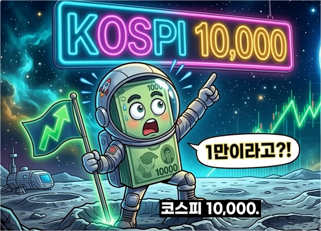 코스피 1만 시대 (PER 저평가, 자사주 소각, MSCI 선진국)