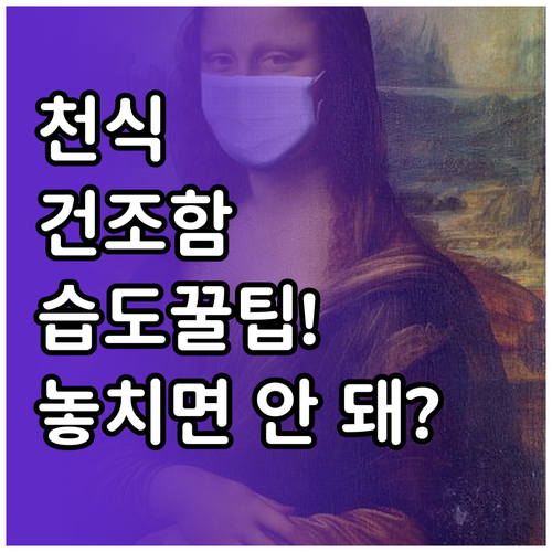 건조한 실내 천식 악화 막는 적정 습..