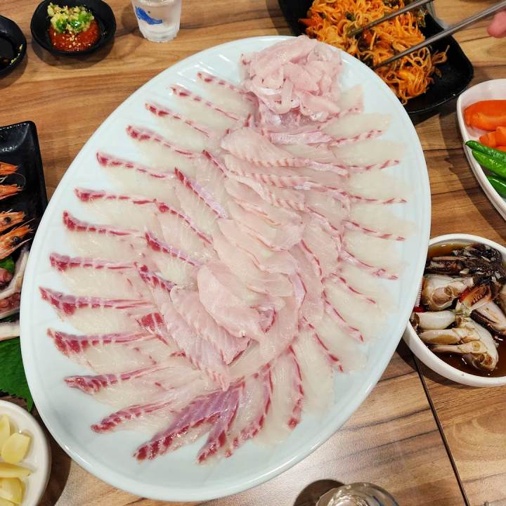 입에 착착 감기는 쫄깃함 귀한 별미 복어회 졸복회 강남 압구정 맛집 추천 생방송투데이 맛의 승부사