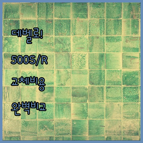 설치비 포함 데벨로 500S 500R..