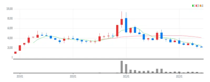 지놈앤컴퍼니 월봉