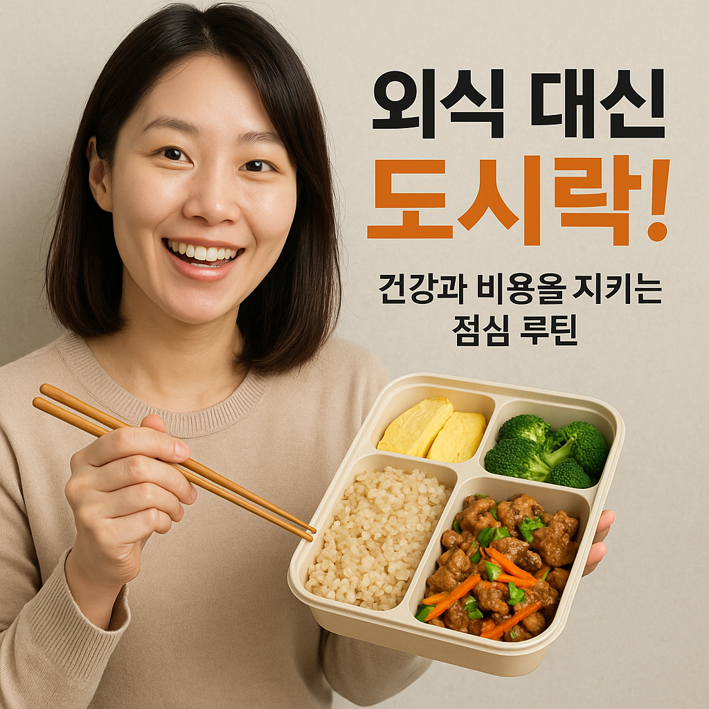 외식 대신 도시락