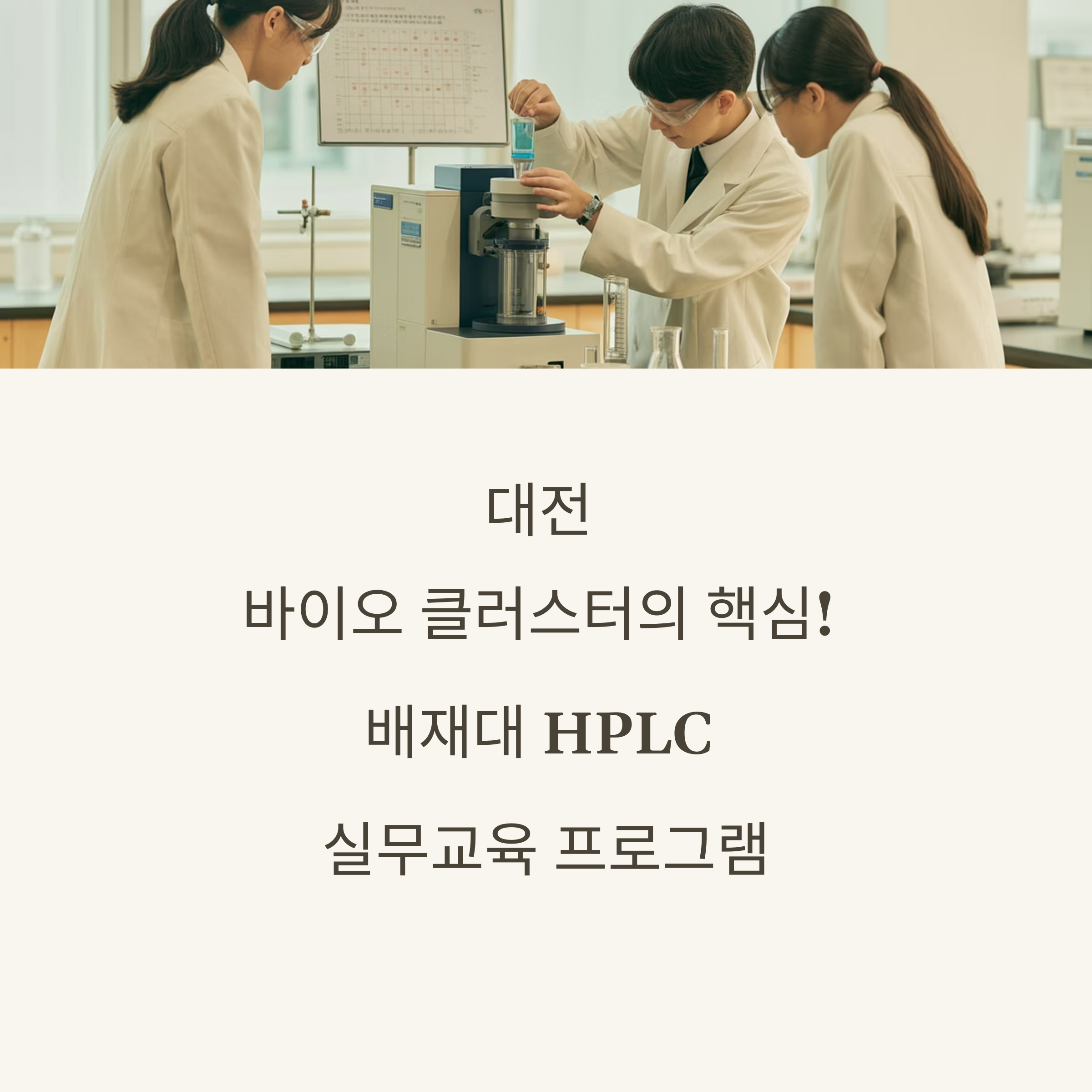 배재대, 바이오 특화 교육