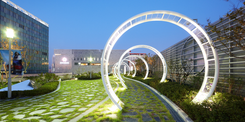 타임 스퀘어 하늘정원