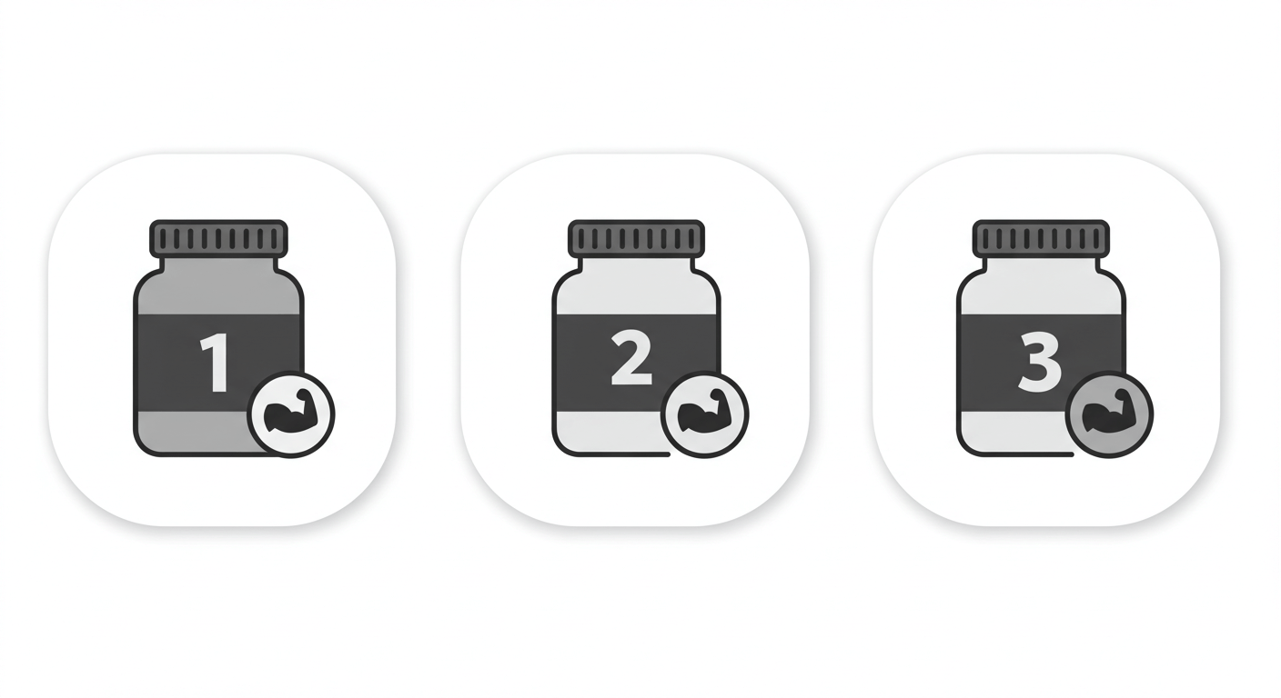 추천 단백질 보충제 TOP 3