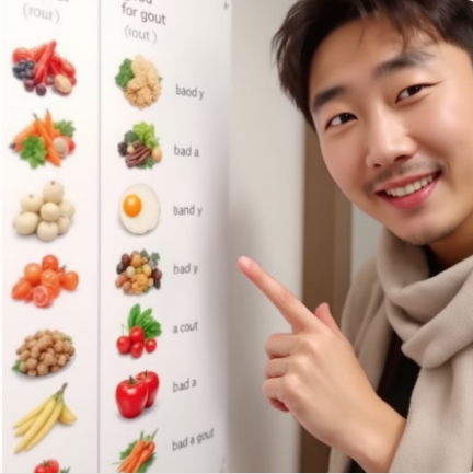 통풍 예방을 위한 식단 관리