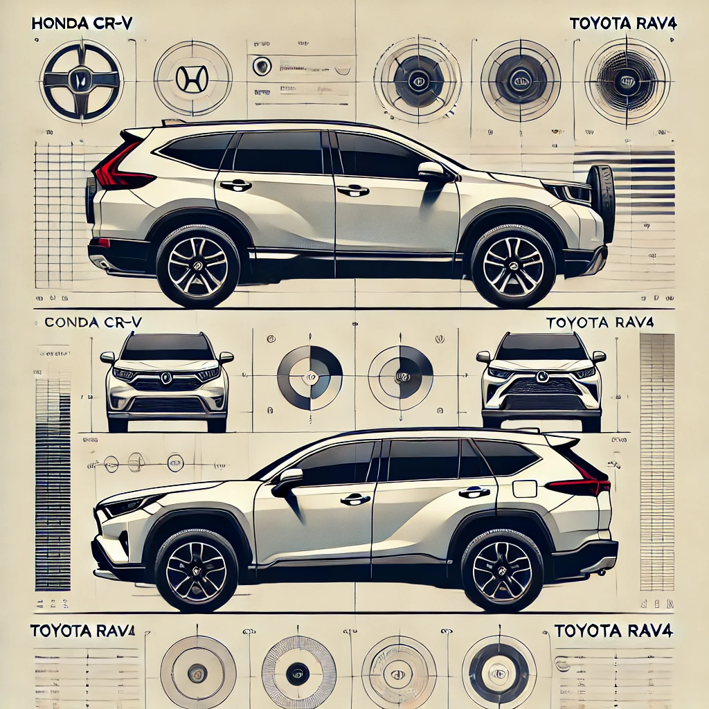 소형 SUV 비교 분석: Honda CR-V vs Toyota RAV4