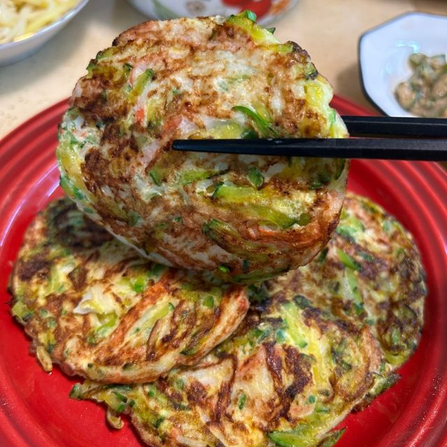 애호박 크래미 전