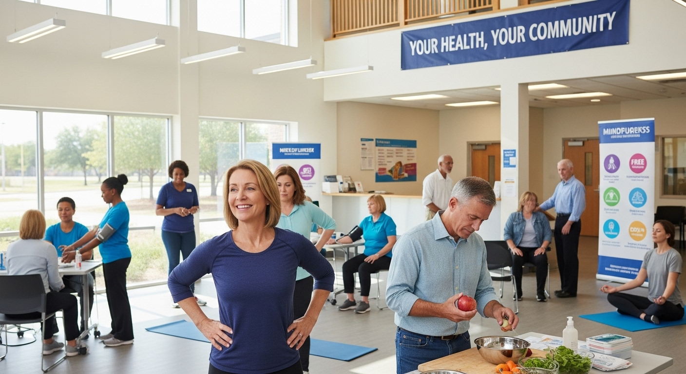 지역 보건소 중년 건강 프로그램 안내 (중년보건소, 건강검진프로그램, 지역보건복지)