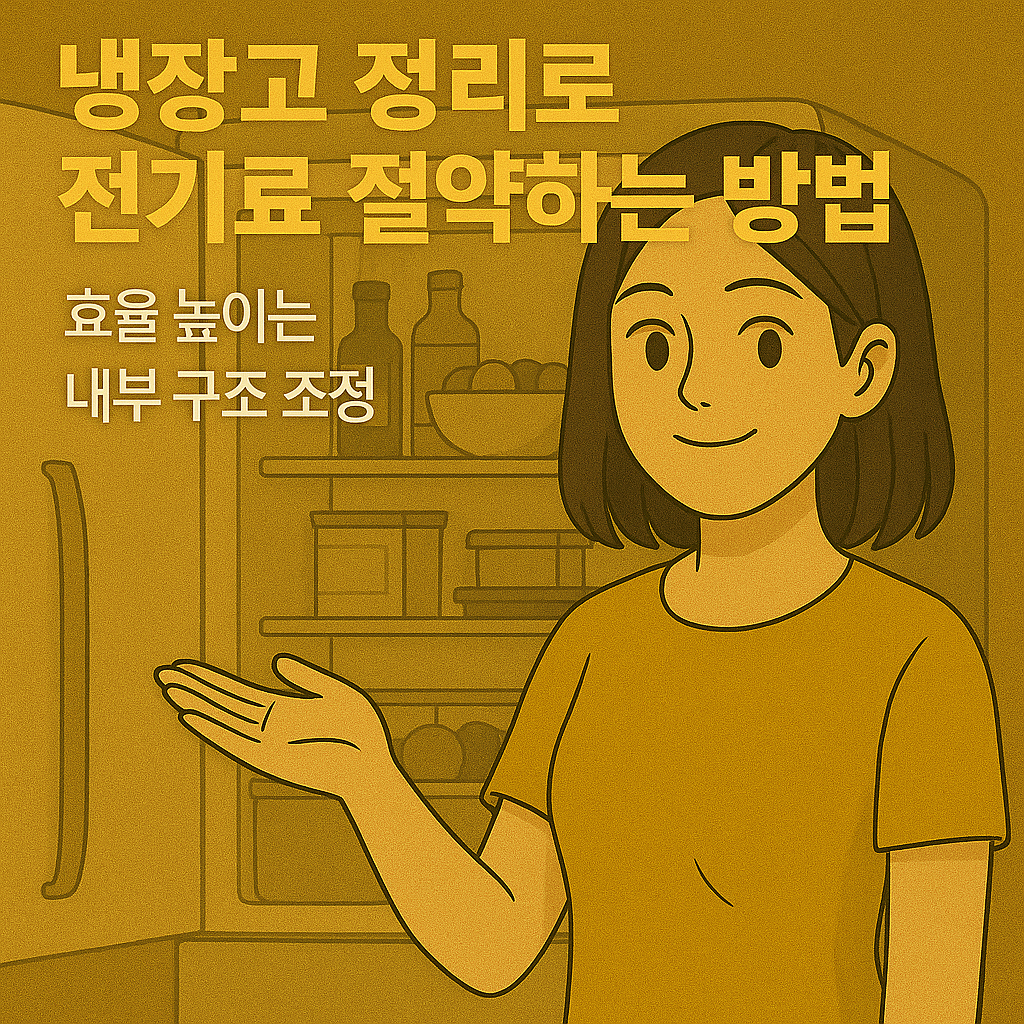냉장고 정리로 전기료 절약하는 방법｜전기료 36% 절약하는 실전 노하우