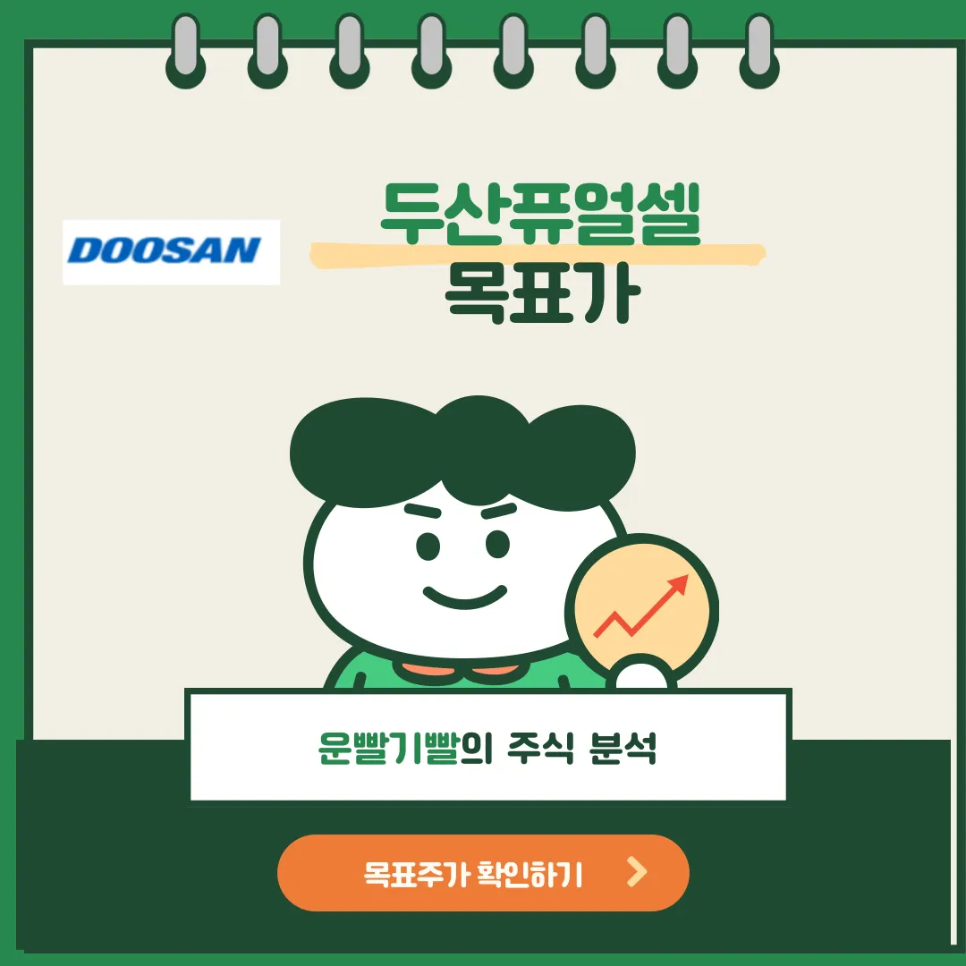 두산퓨얼셀 목표가