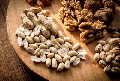 혈당지수가 낮은 견과류 모습