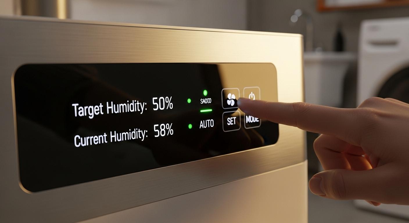 제습기 적정 습도 설정