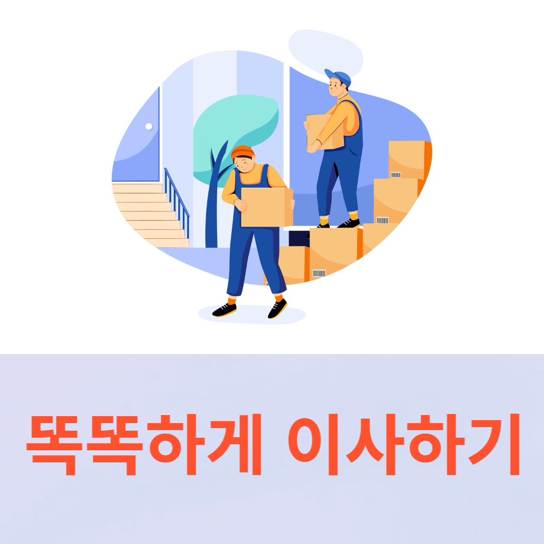 이삿짐 센터 선택