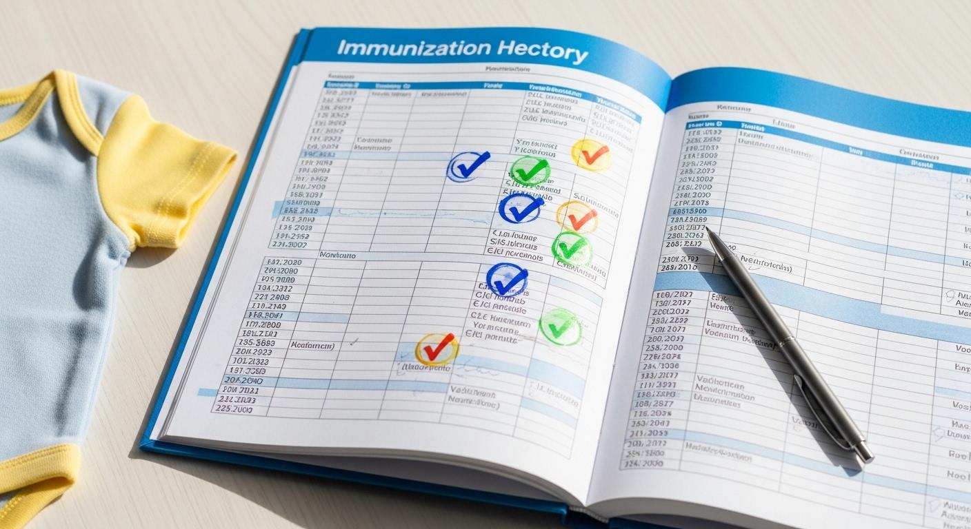 아기 예방접종 내역 조회 방법