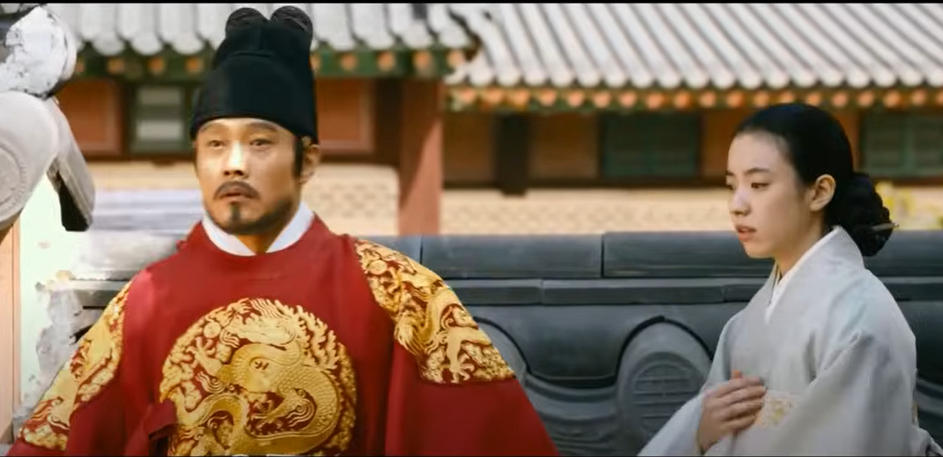 영화 '광해, 왕이 된 남자'의 광해와 중전