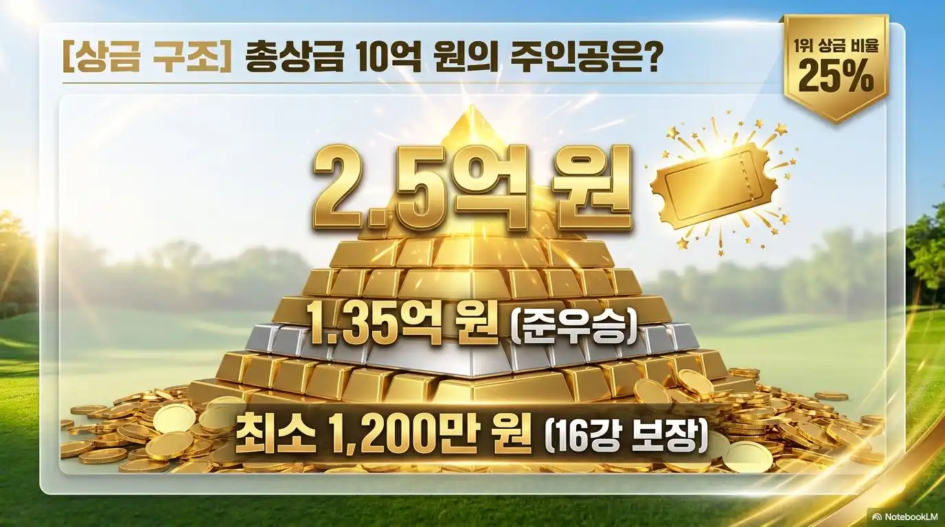두산 매치플레이 상금 구조