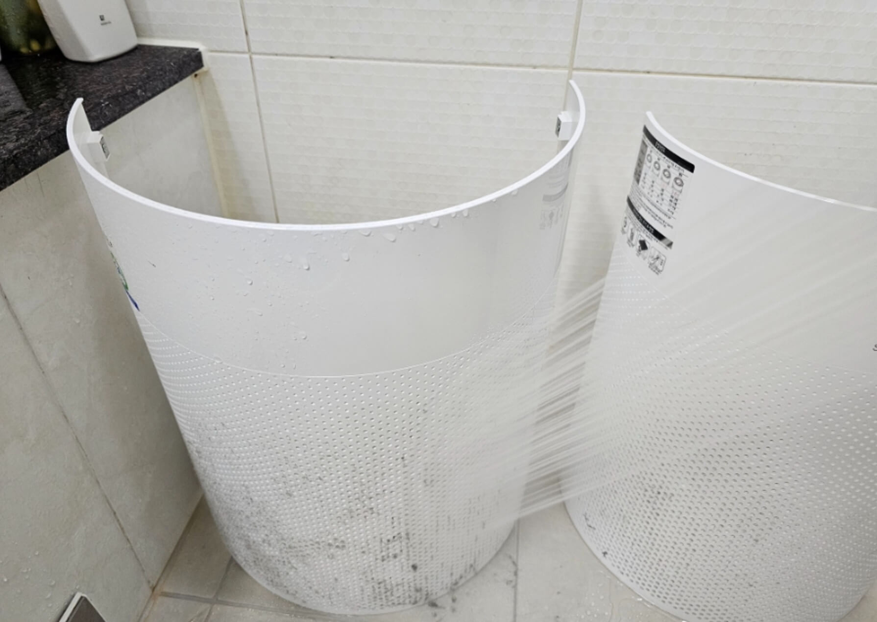 LG 퓨리케어 공기청정기 커버 물청소