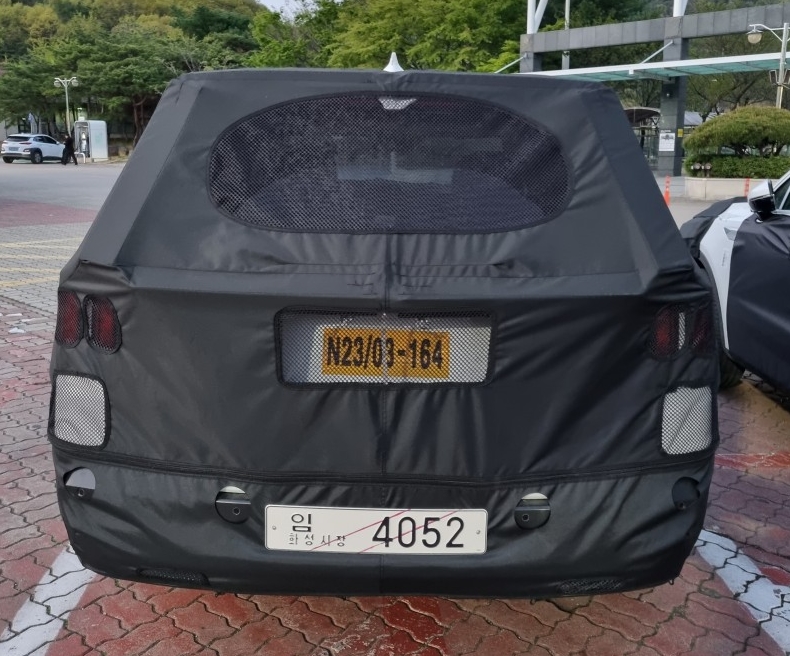 기아 '쏘렌토 페이스리프트' 위장막 테스트카