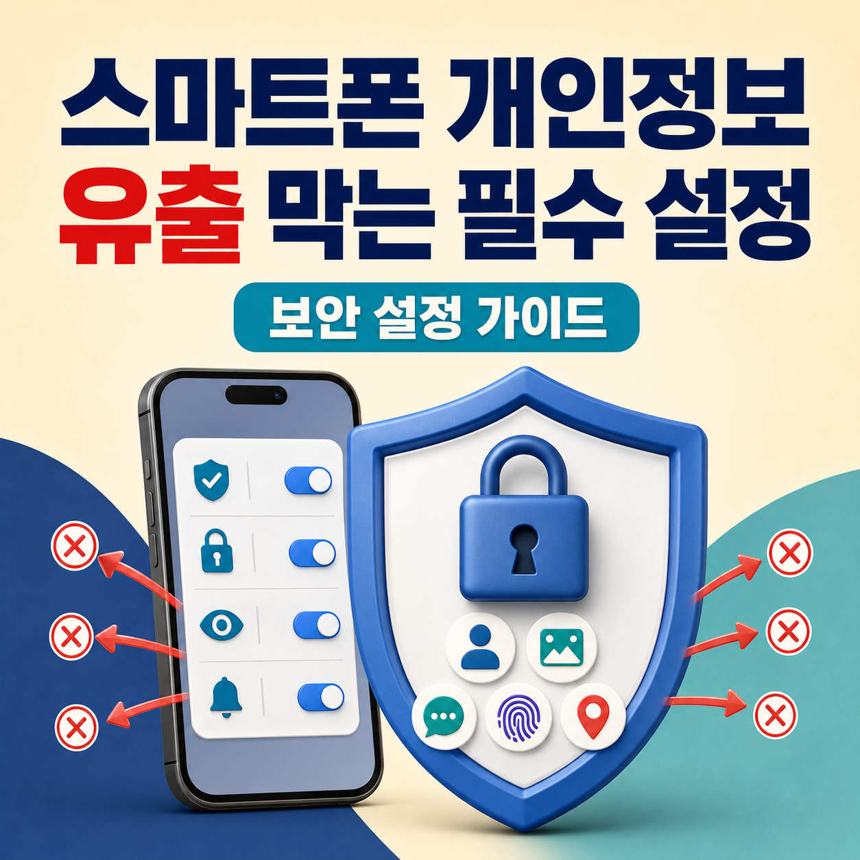 매일 쓰는 스마트폰, 개인정보 유출 막는 필수 보안 설정 가이드