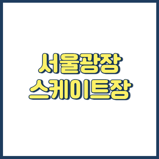 서울광장 스케이트장