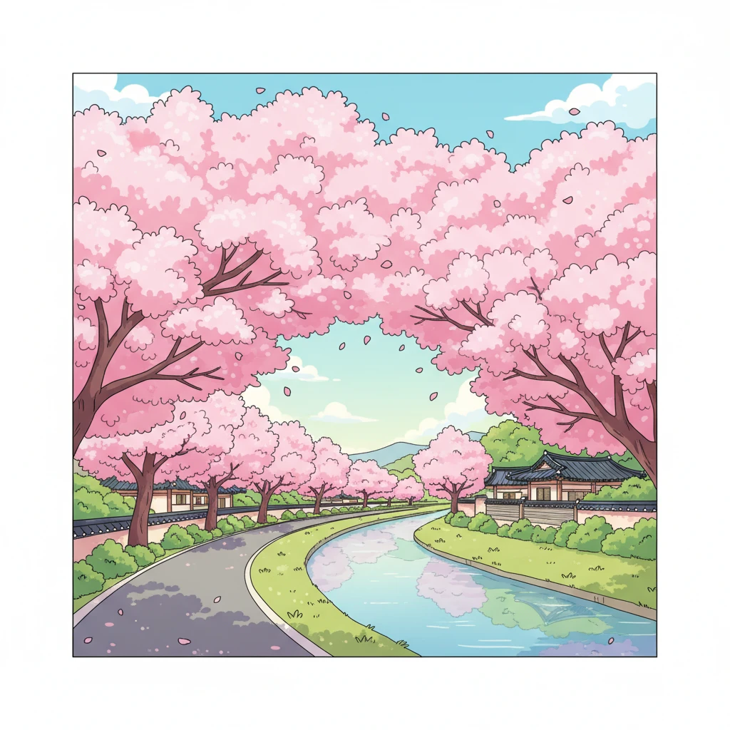 장흥 벚꽃 축제 일정 및 예양강변 장..