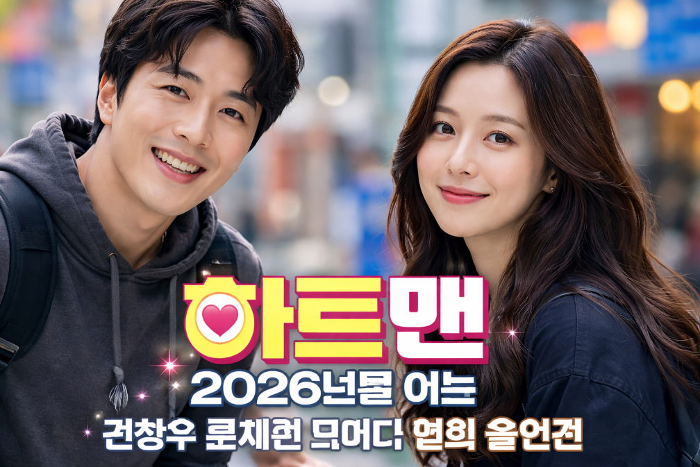 권상우X문채원 하트맨, 2026 대박 코미디 될까?