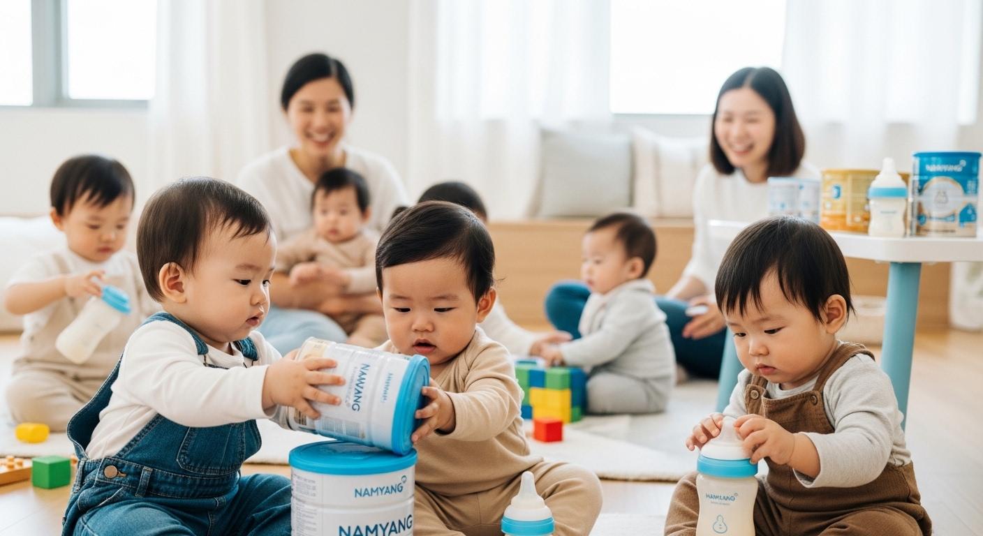 남양 분유 아기 모델