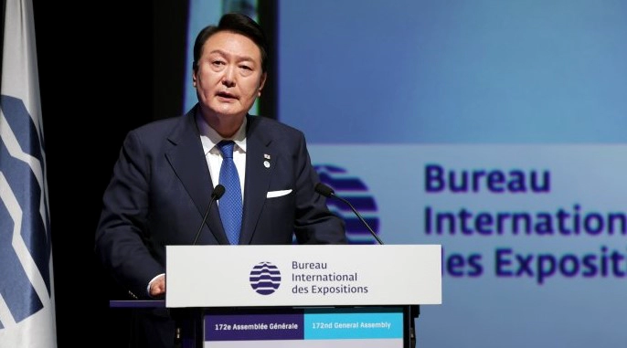윤석열 지각 의혹 영상 및 부산엑스포 유치 PT 대통령실 해명 정리