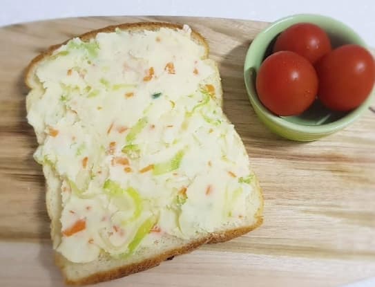 샌드위치 만들기 완성사진