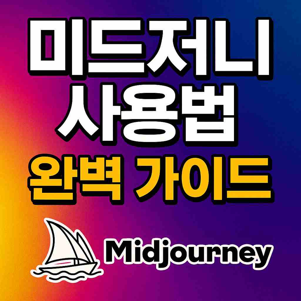 미드저니 사용법 완벽 가이드