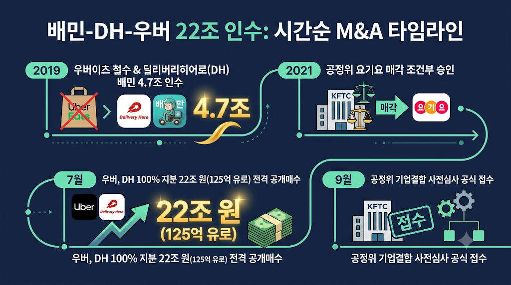 배민의 인수 과정