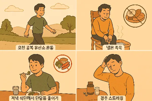 집중력 회복을 위한 체열 재분배 전략