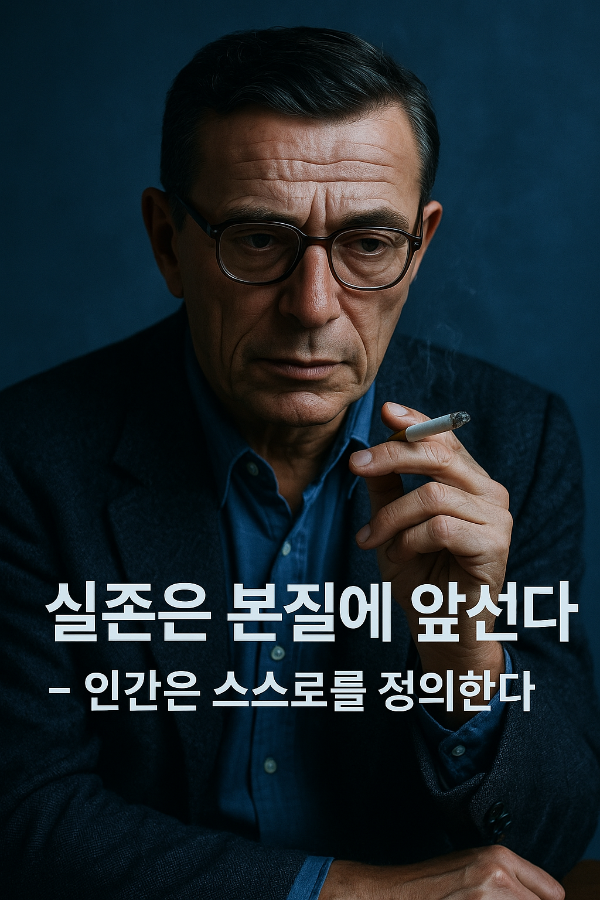 실존은 본질에 앞선다 - 사르트르 철학 쉽게 이해하기