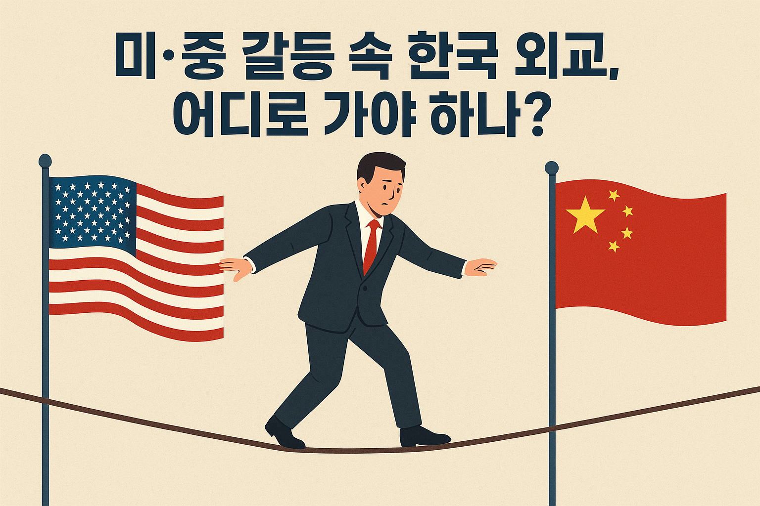 미·중 갈등 속 한국 외교, 어디로 가야 하나?”